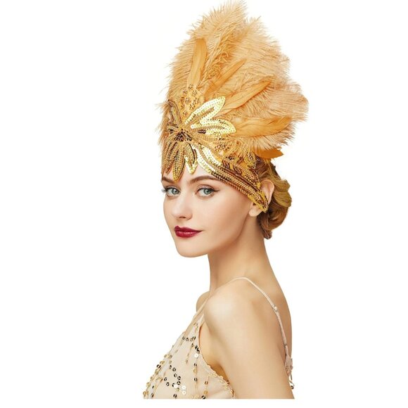 Pageant Gold Headband main image 4